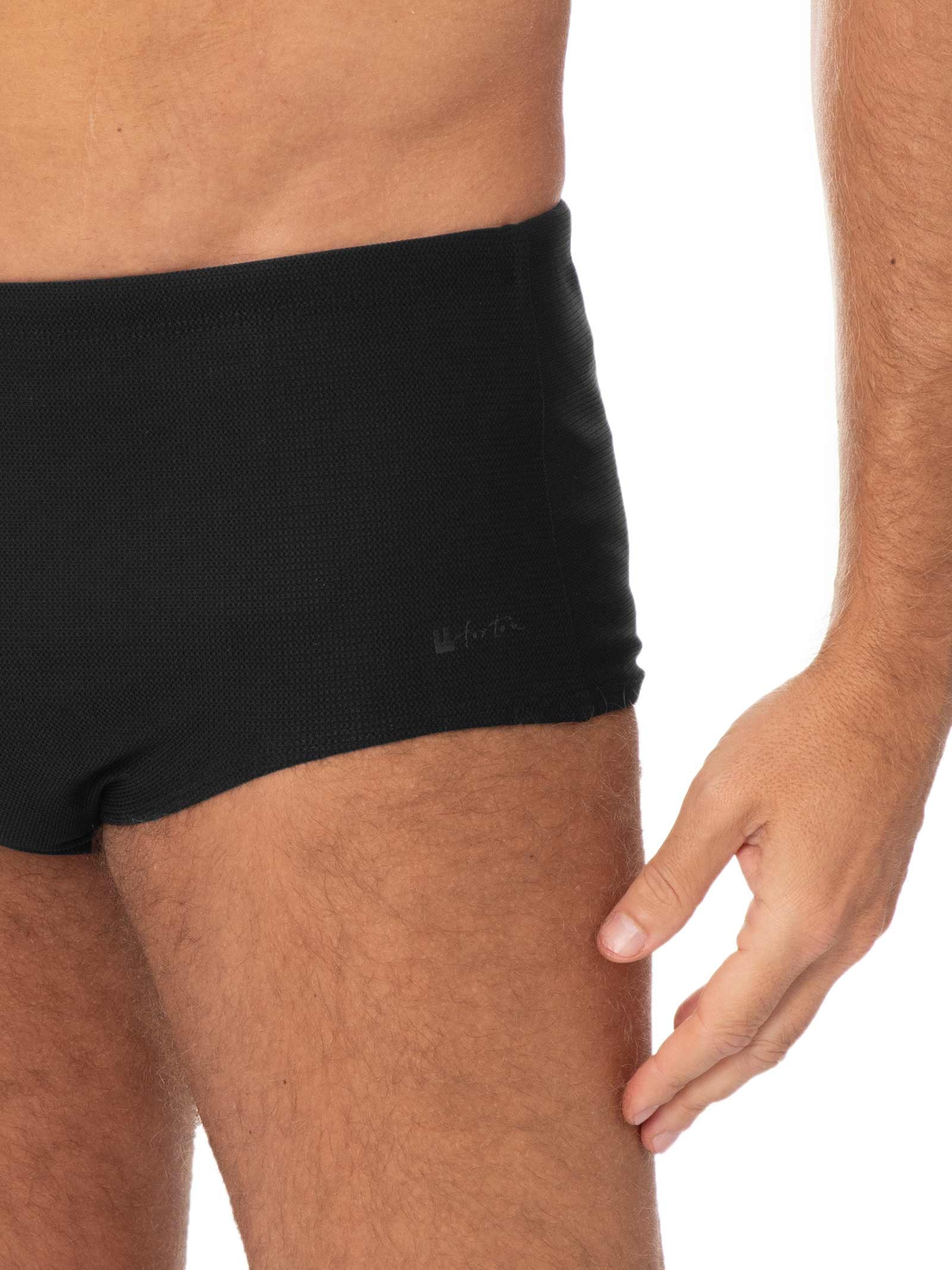 Sunga Wide Piquet Preto Foxton