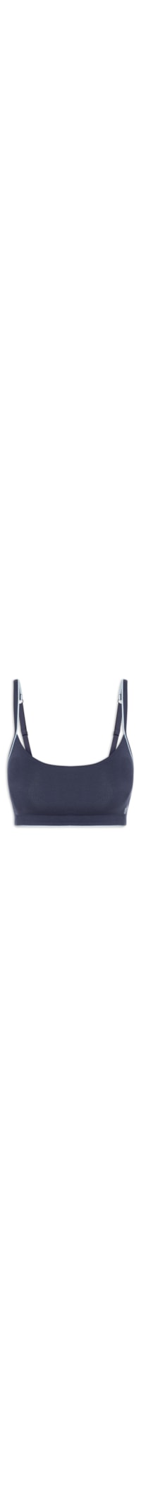 Sutiã Adicolor Comfort Flex Cotton Scoop Bralette - Azul