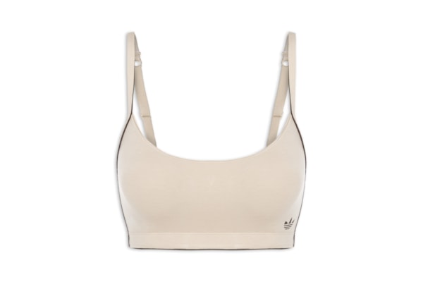 Sutiã Adicolor Comfort Flex Cotton Scoop Bralette - Bege