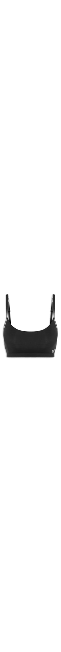 Sutiã Adicolor Comfort Flex Cotton Scoop Bralette - Preto