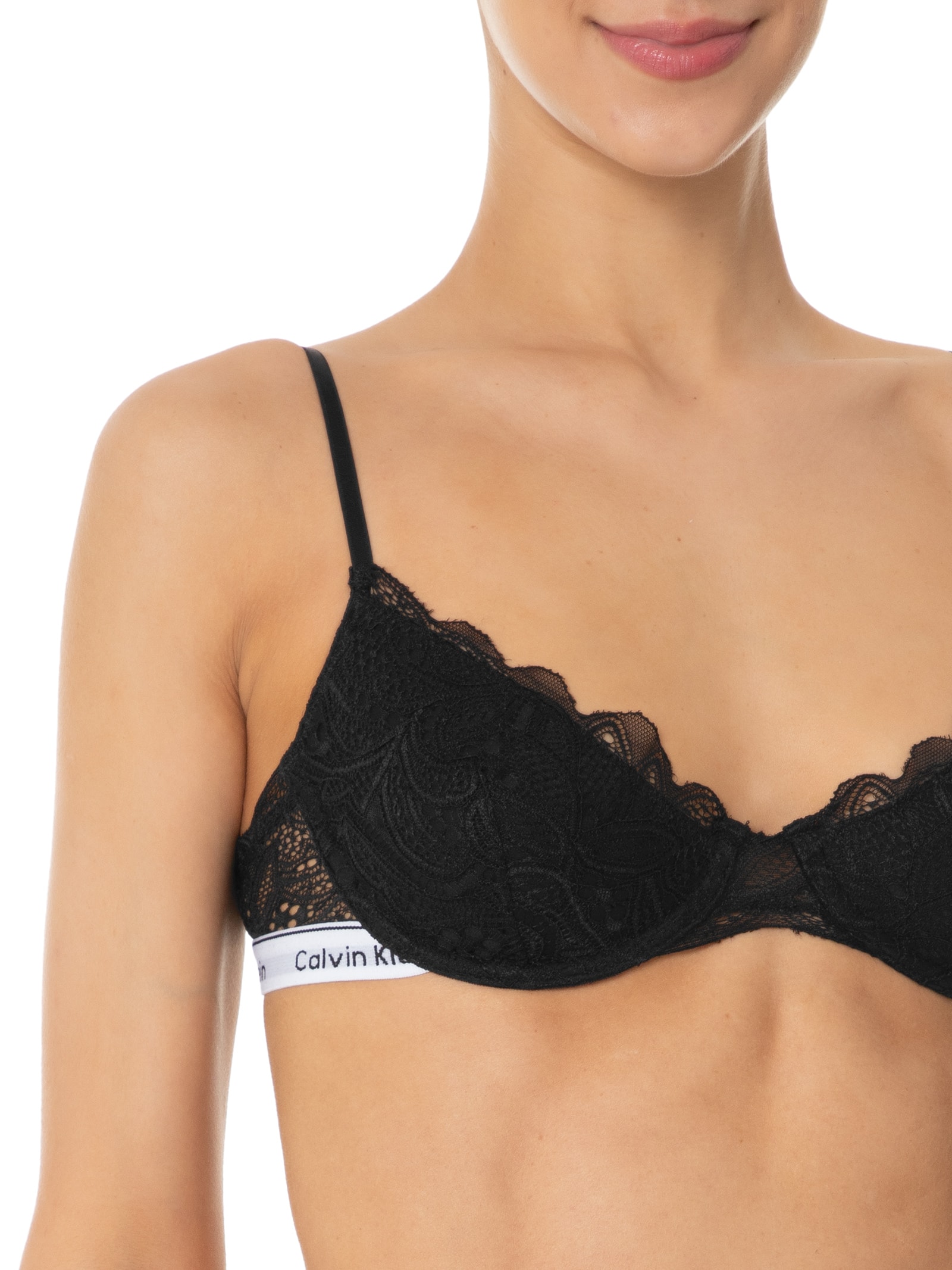 Sutiã Aro Ck Modern Lace Preto Calvin Klein Underwear