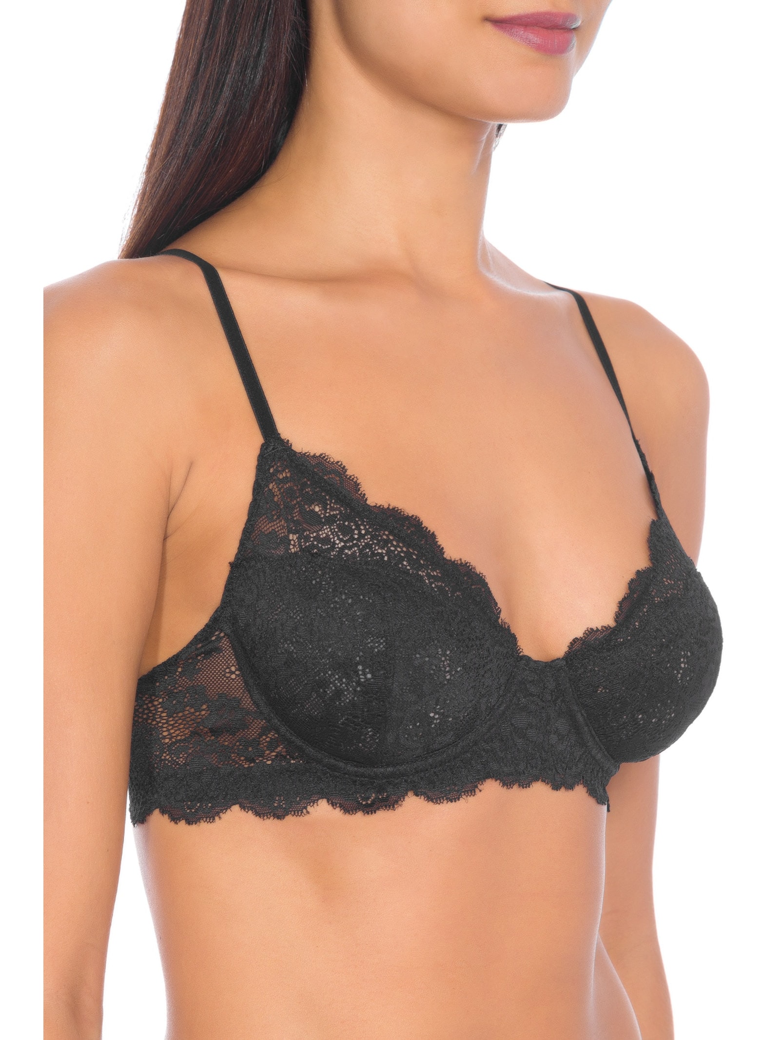 Sutiã Aro Renda Basic Me Preto Jogê