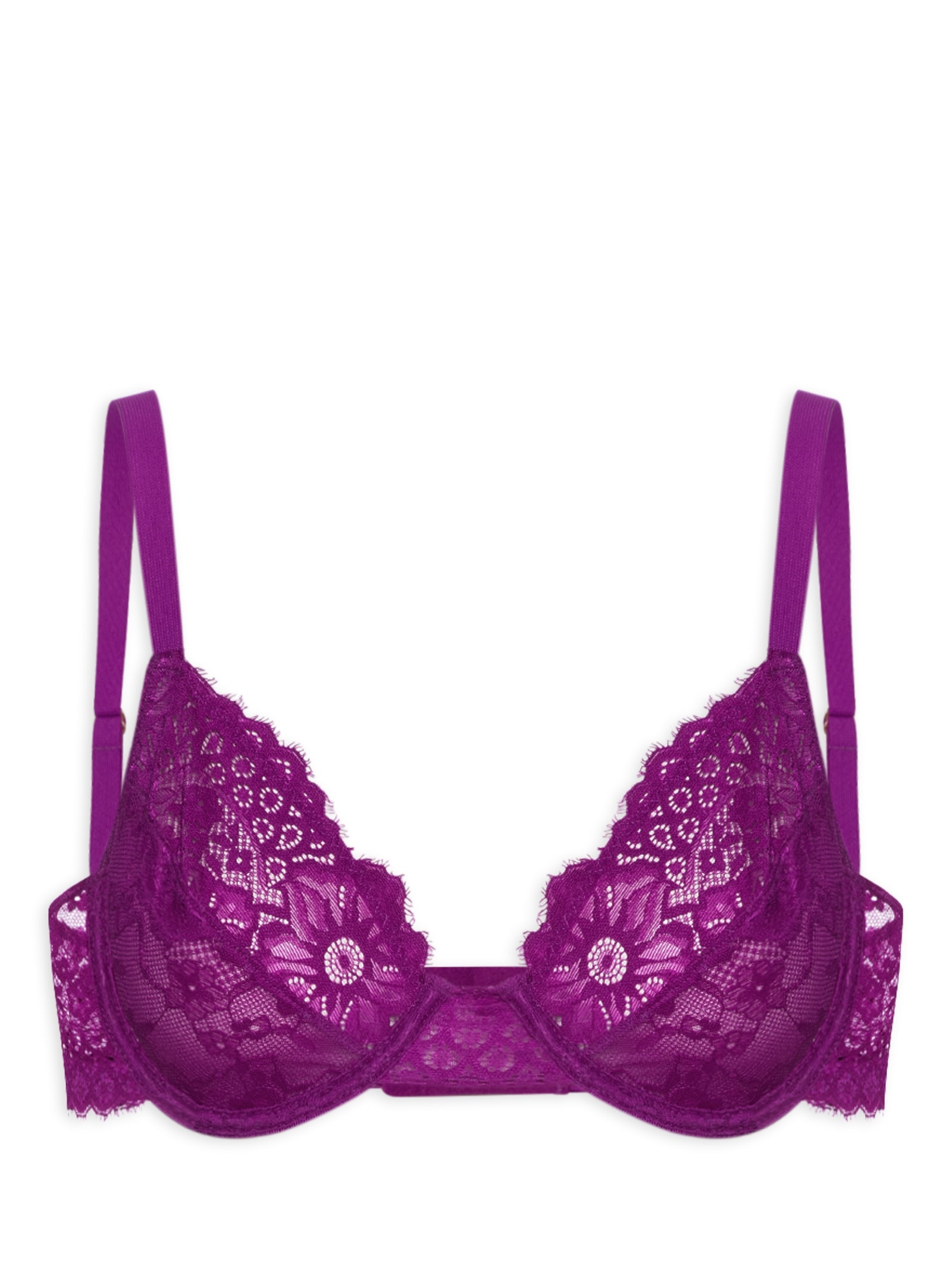 Sutiã Aro Sem Bojo Arpoador Roxo Jogê