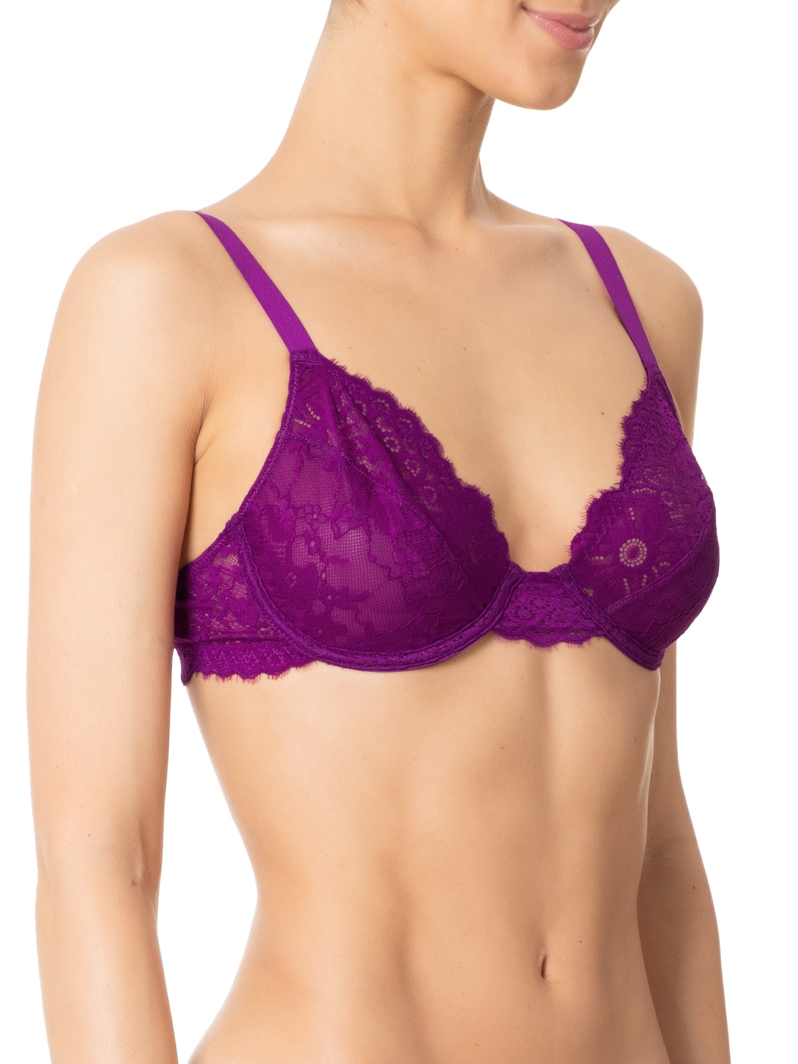 Sutiã Aro Sem Bojo Arpoador Roxo Jogê