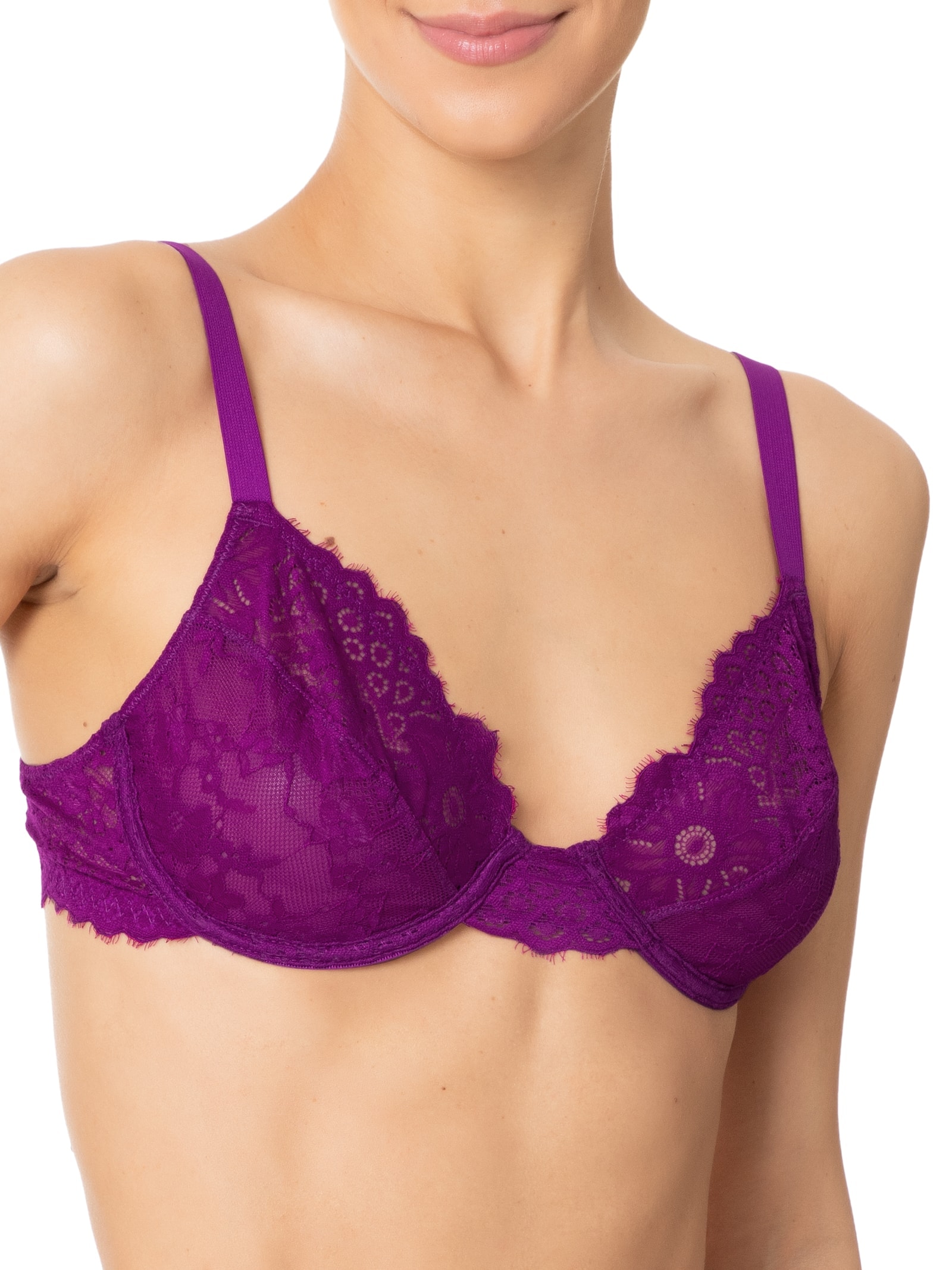 Sutiã Aro Sem Bojo Arpoador Roxo Jogê