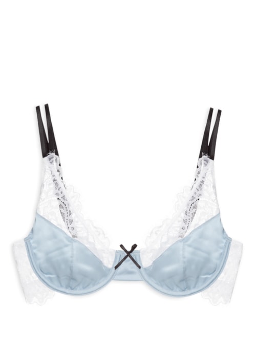 Sutiã Aro Sem Bojo Cetim Celine – Azul