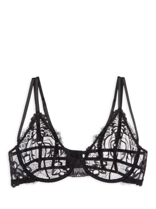 Sutiã Aro Sem Bojo Renda Chloe – Preto