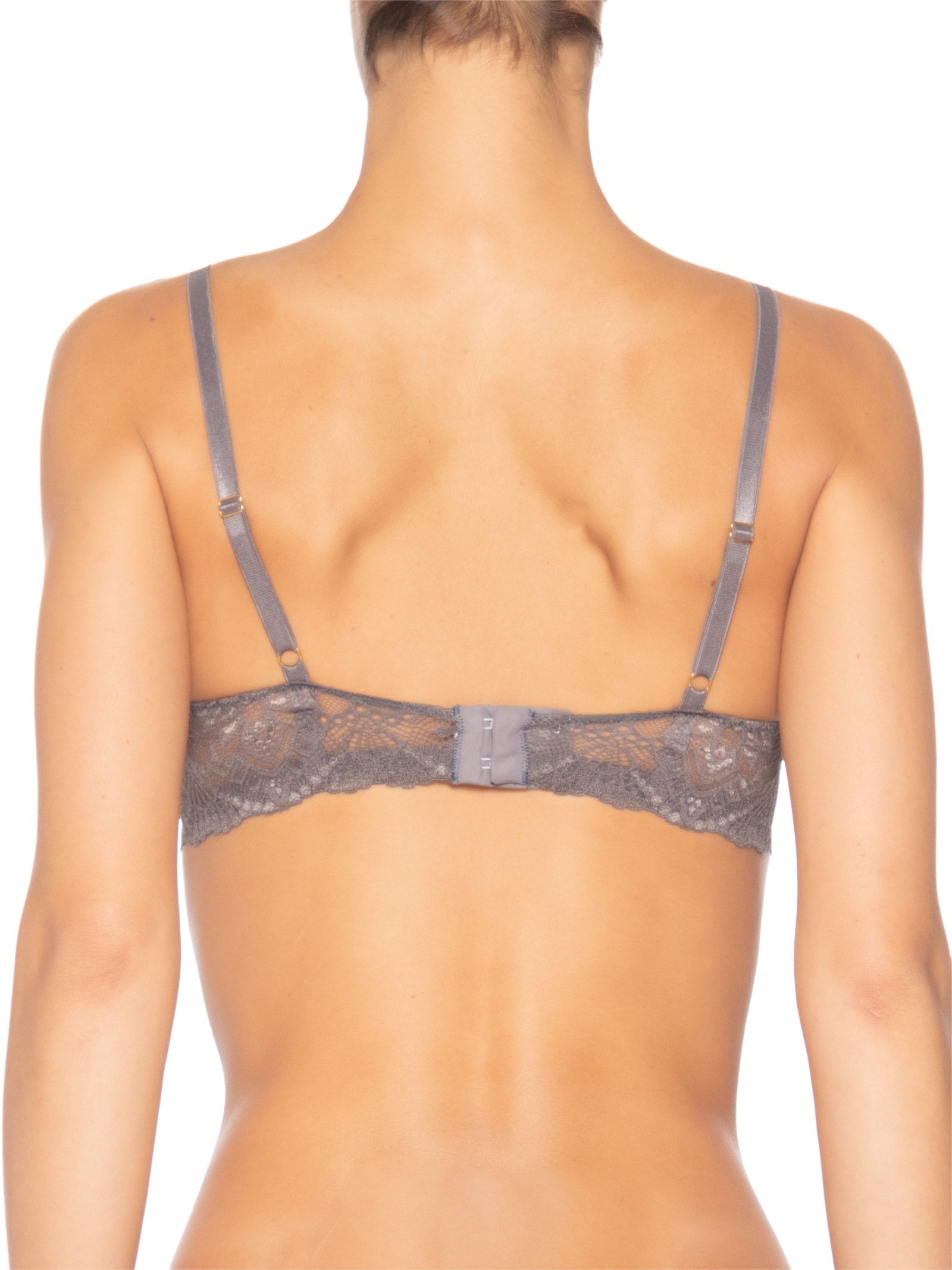 Sutiã Aro Sem Bojo Renda Felipa Cinza Jogê