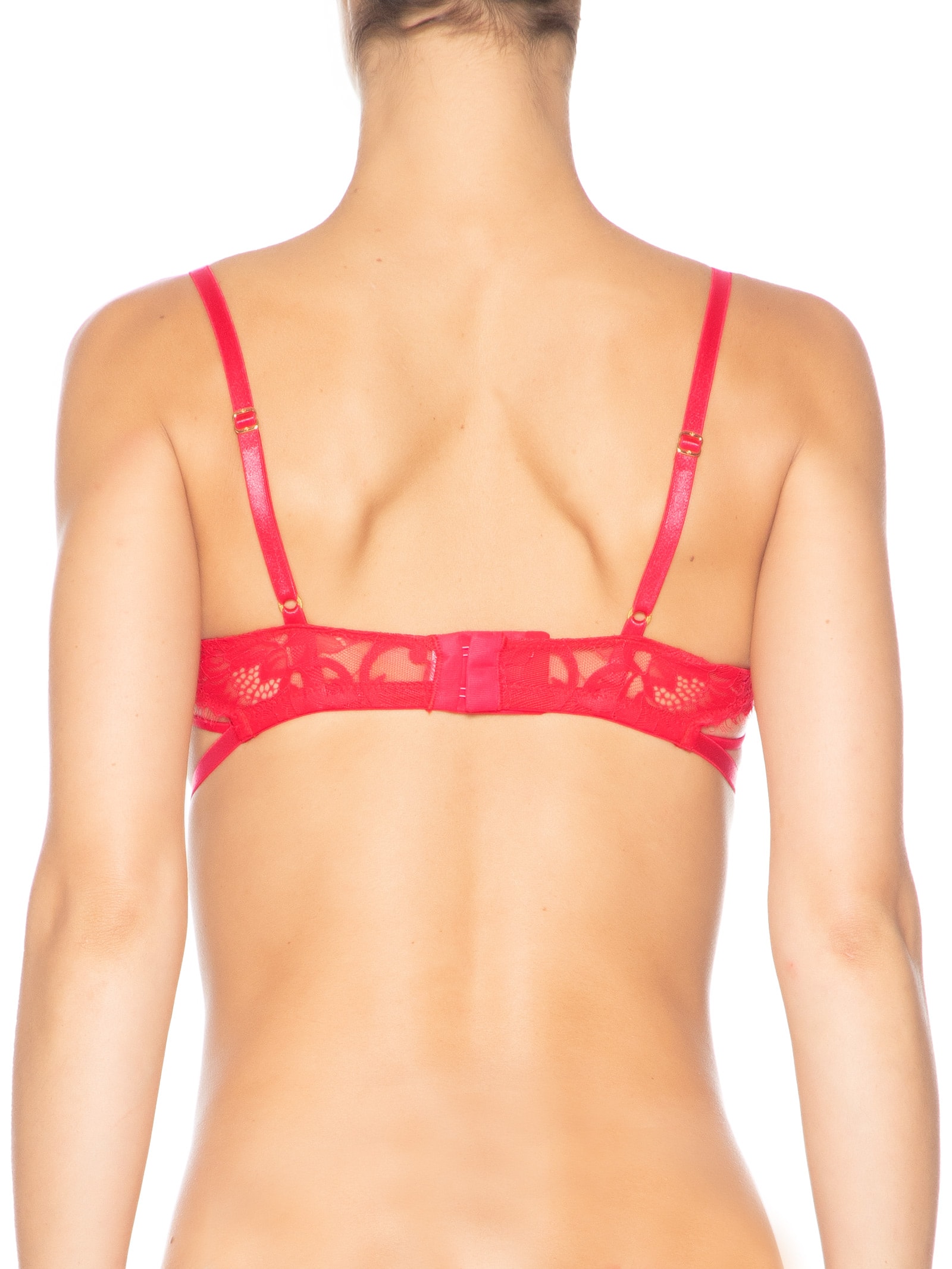 Sutiã Aro Sem Bojo Renda Luiza Vermelho Jogê