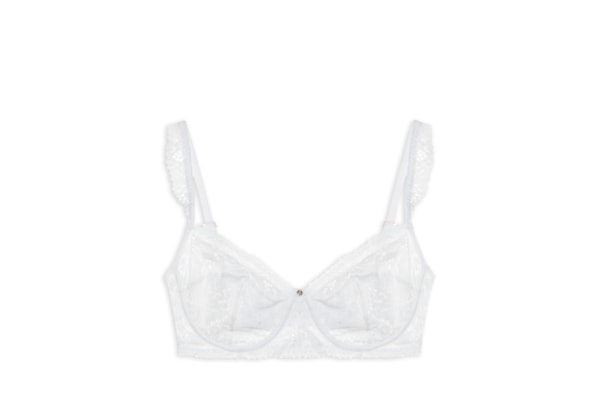 Sutiã Balconet Em Renda - Branco