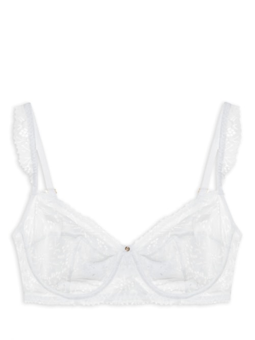 Sutiã Balconet Em Renda – Branco