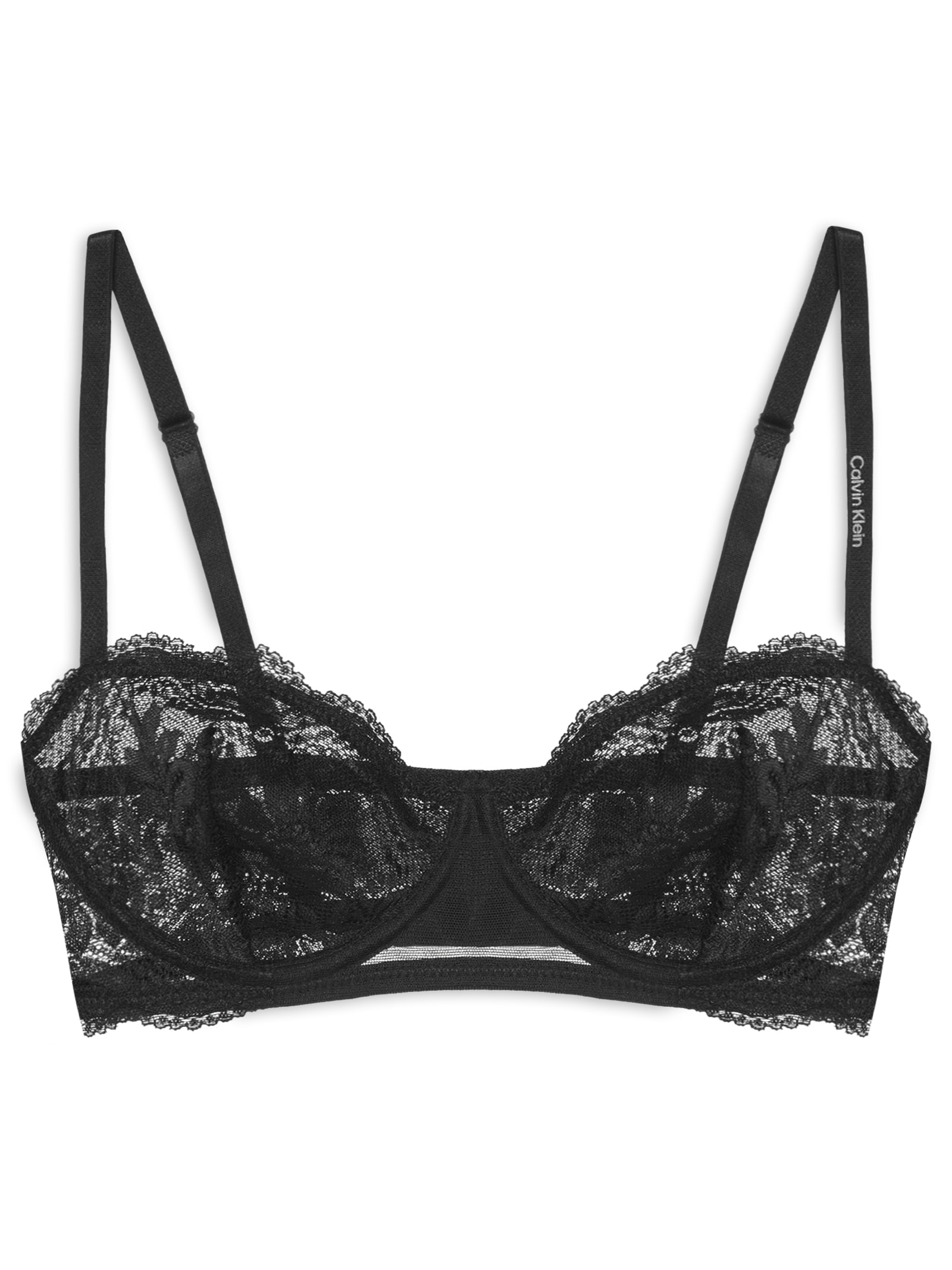 Sutiã Balconet Lace Essential Lingerie Preto Calvin Klein Underwear