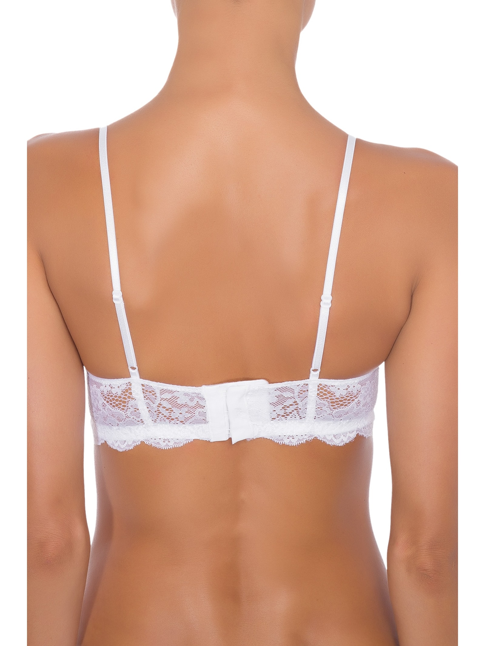 Sutiã Balconet Renda Basic Me Branco Jogê