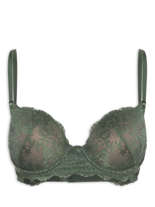Sutiã Balconet Renda Deep – Verde
