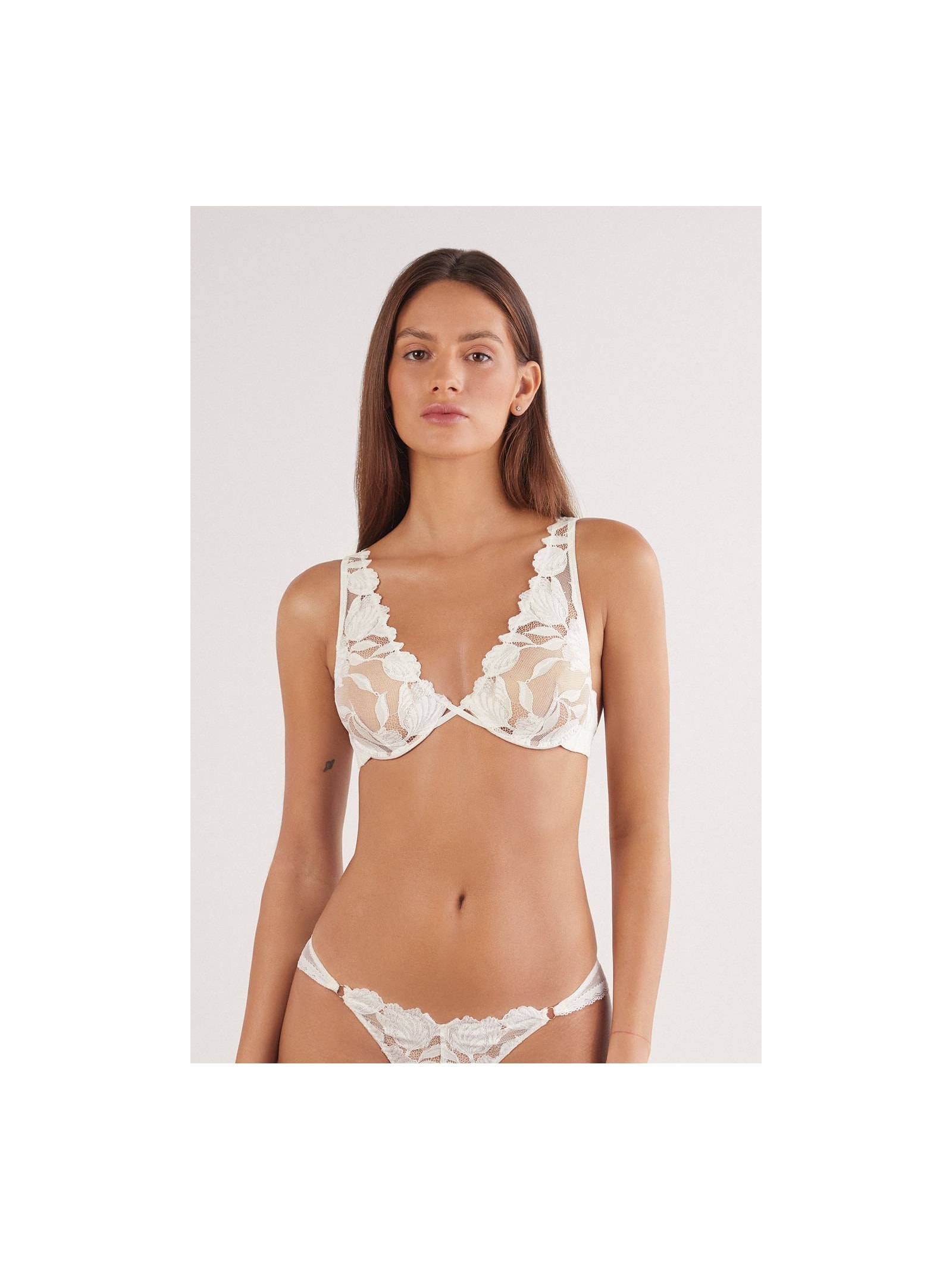 Sutiã Balconette All About Flowers Marfim Intimissimi