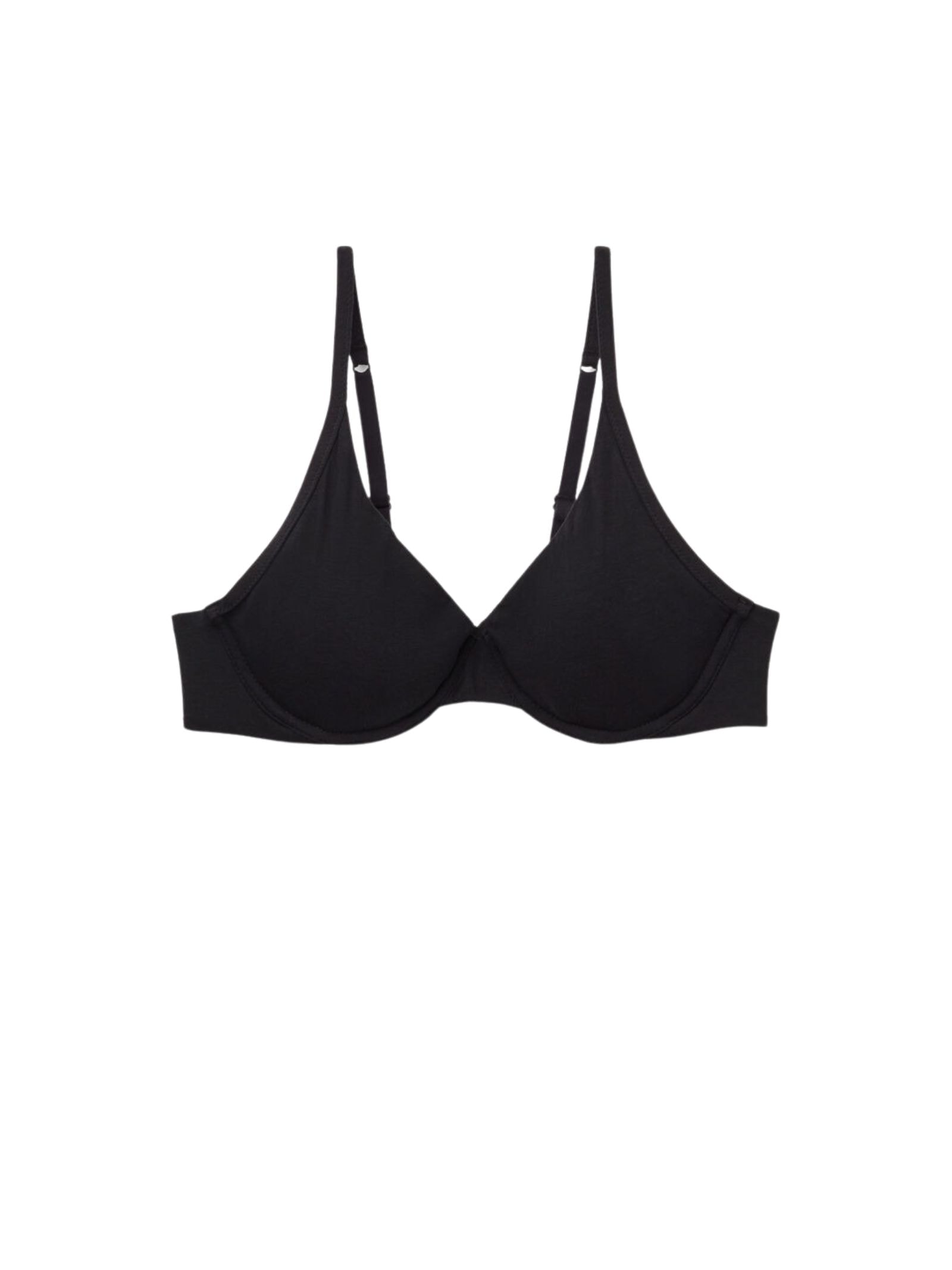 Sutiã Balconette Amalia Em Algodão Ultralight Preto Intimissimi