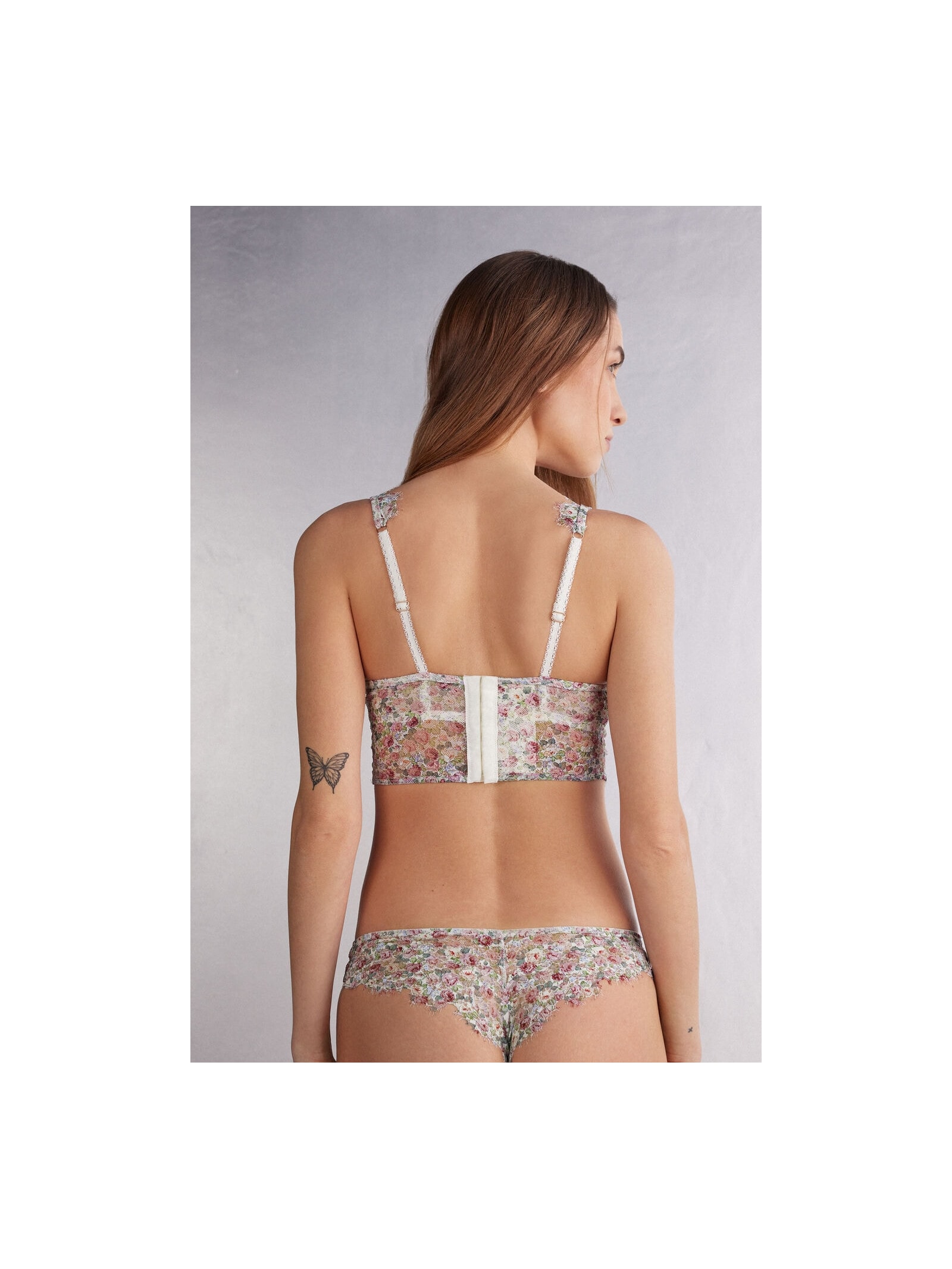 Sutiã Balconette Asia Floral Romance Rosa Intimissimi