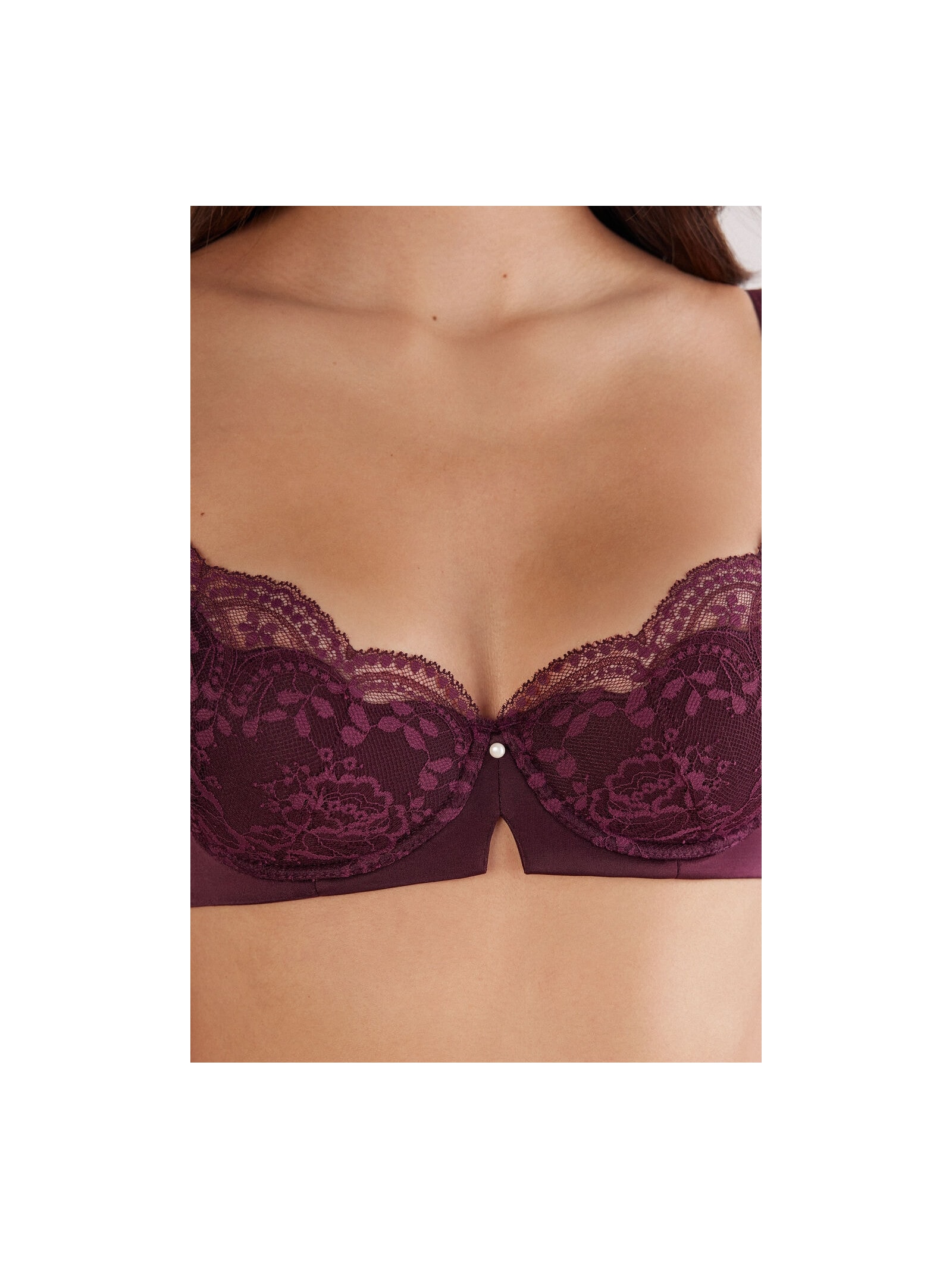 Sutiã Balconette Carioca La Vie En Rose Bordô Intimissimi