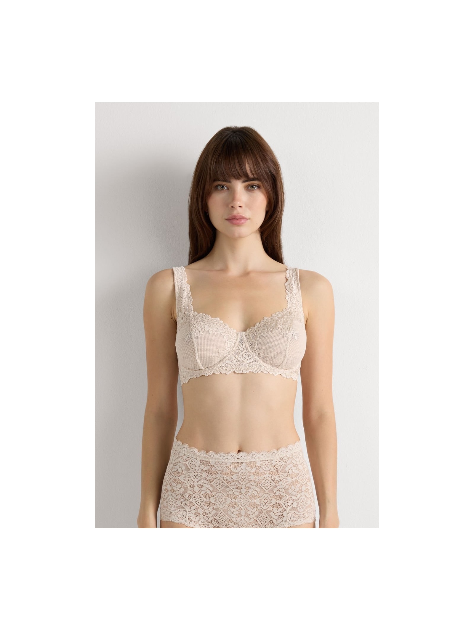 Sutiã Balconette Daniela Pretty Flowers Off-White Intimissimi