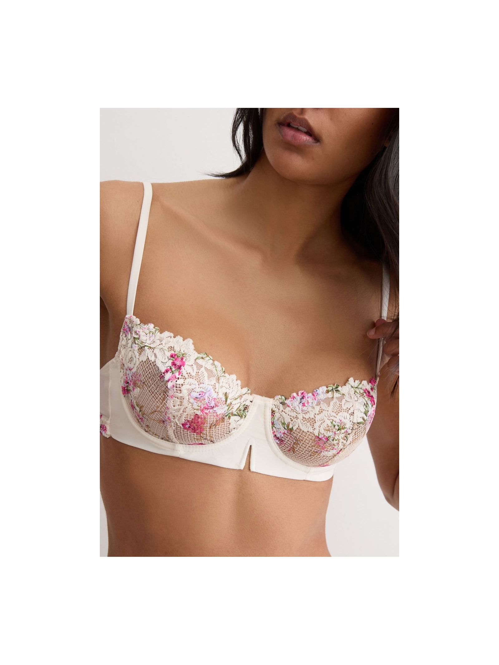 Sutiã Balconette Denise Pretty Flowers Rosa Intimissimi