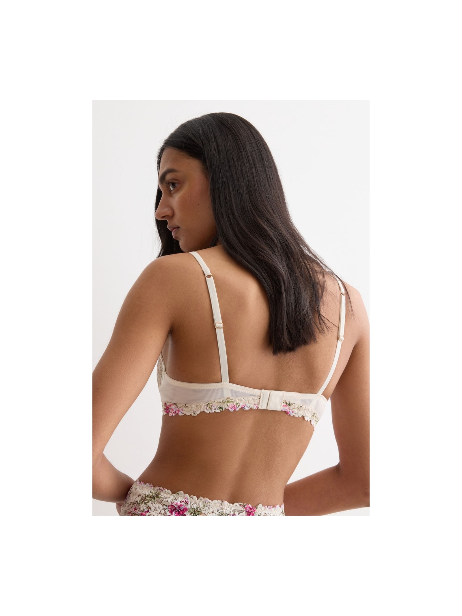 Sutiã Balconette Denise Pretty Flowers Rosa Intimissimi