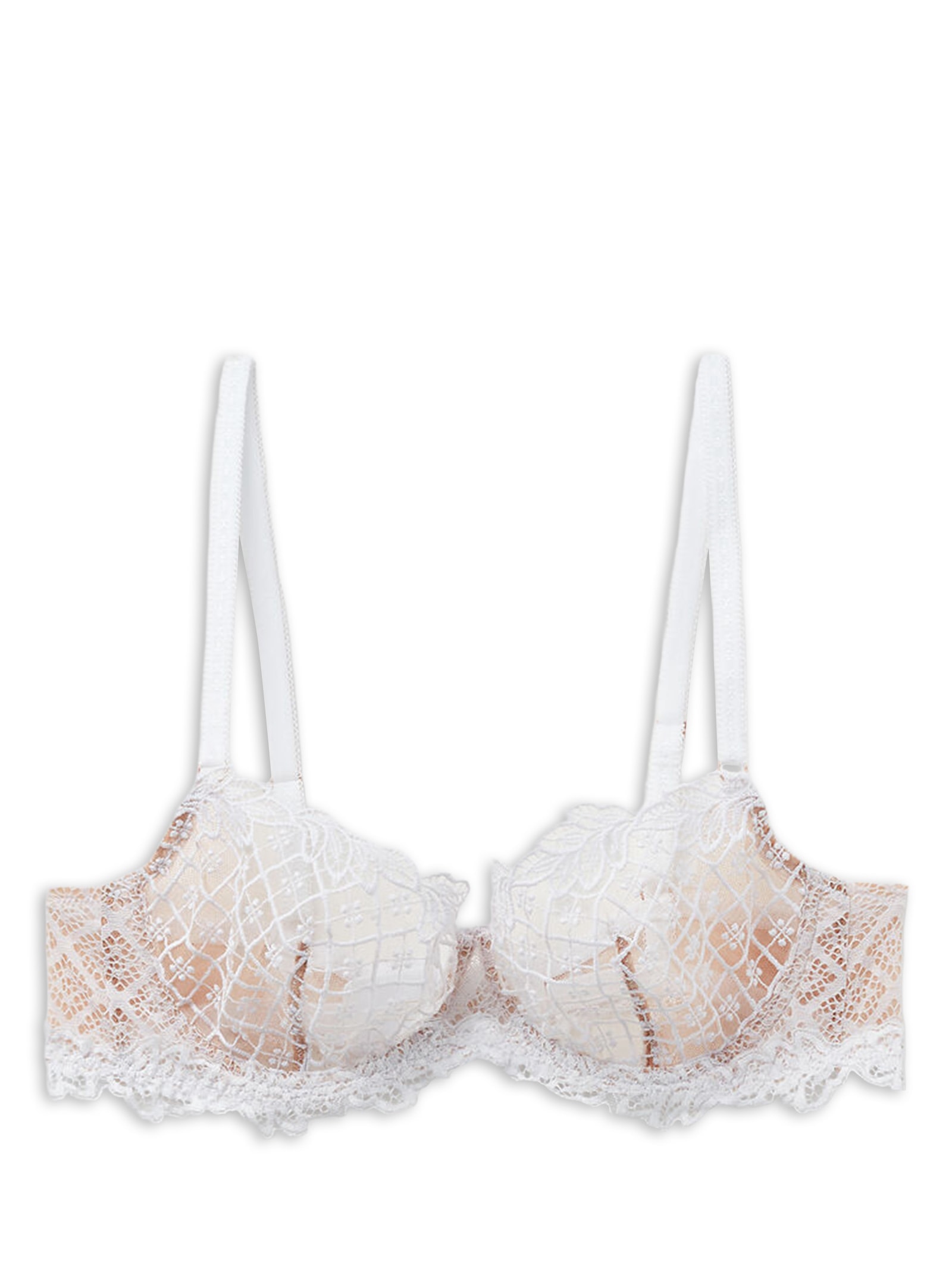 Sutiã Balconette Denise Sophisticated Allure Branco Calzedonia