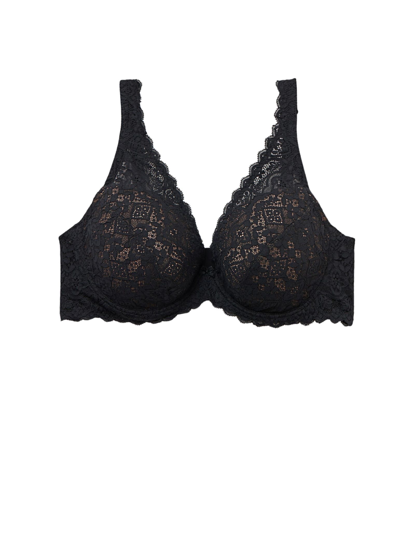 Sutiã Balconette Elena Em Renda Preto Intimissimi