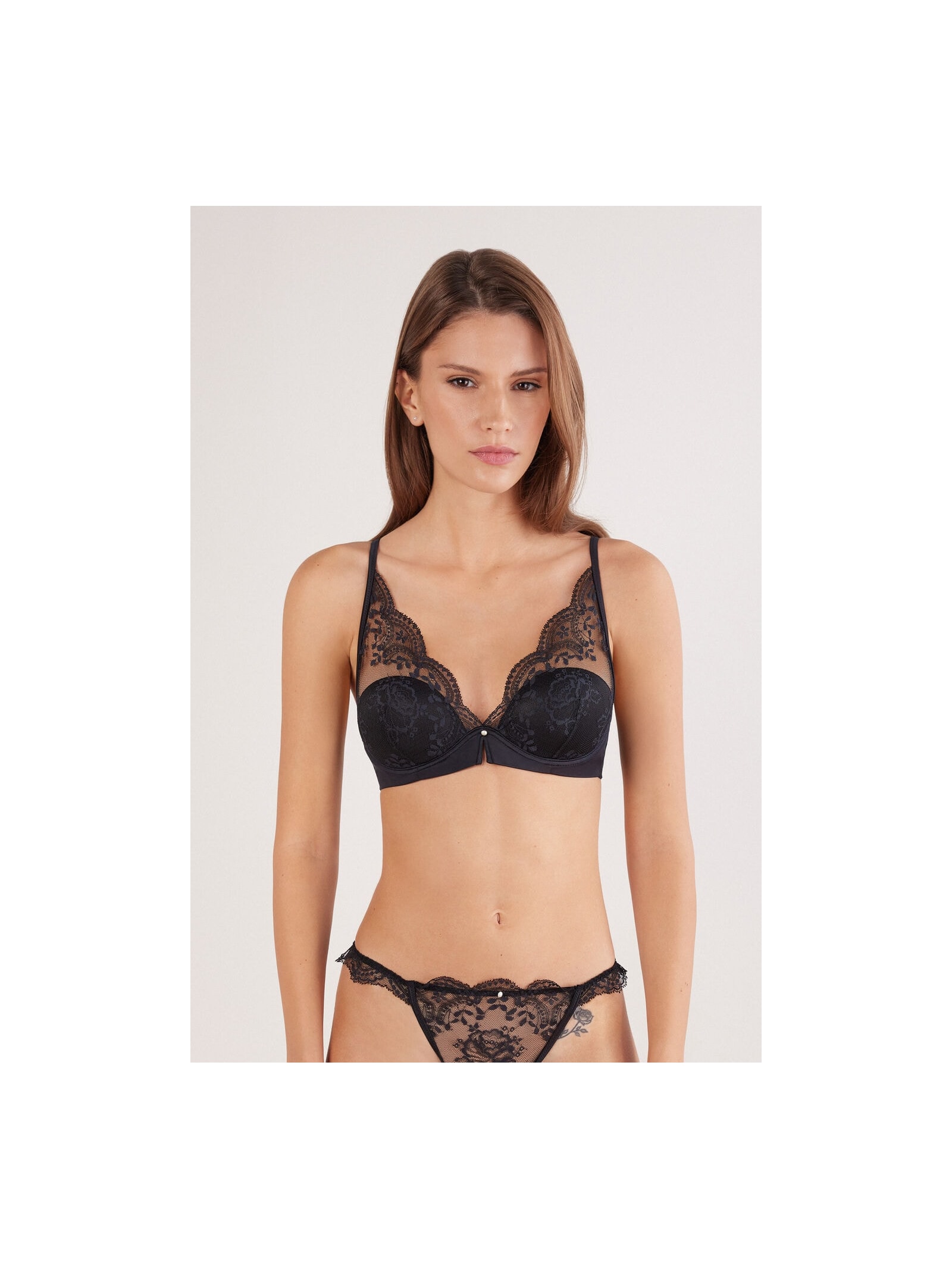 Sutiã Balconette Elena La Vie En Rose Preto Intimissimi