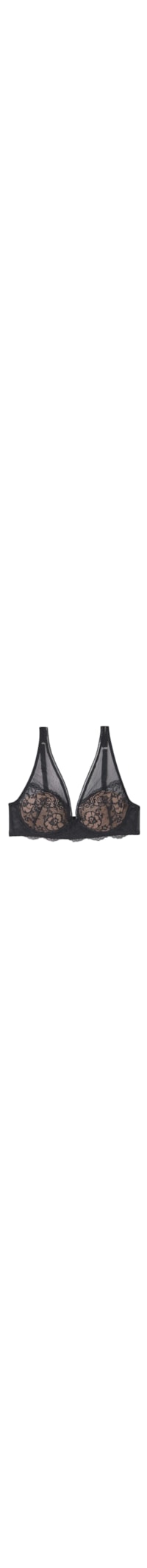 Sutiã Balconette Elena Lace Never Gets Old - Preto