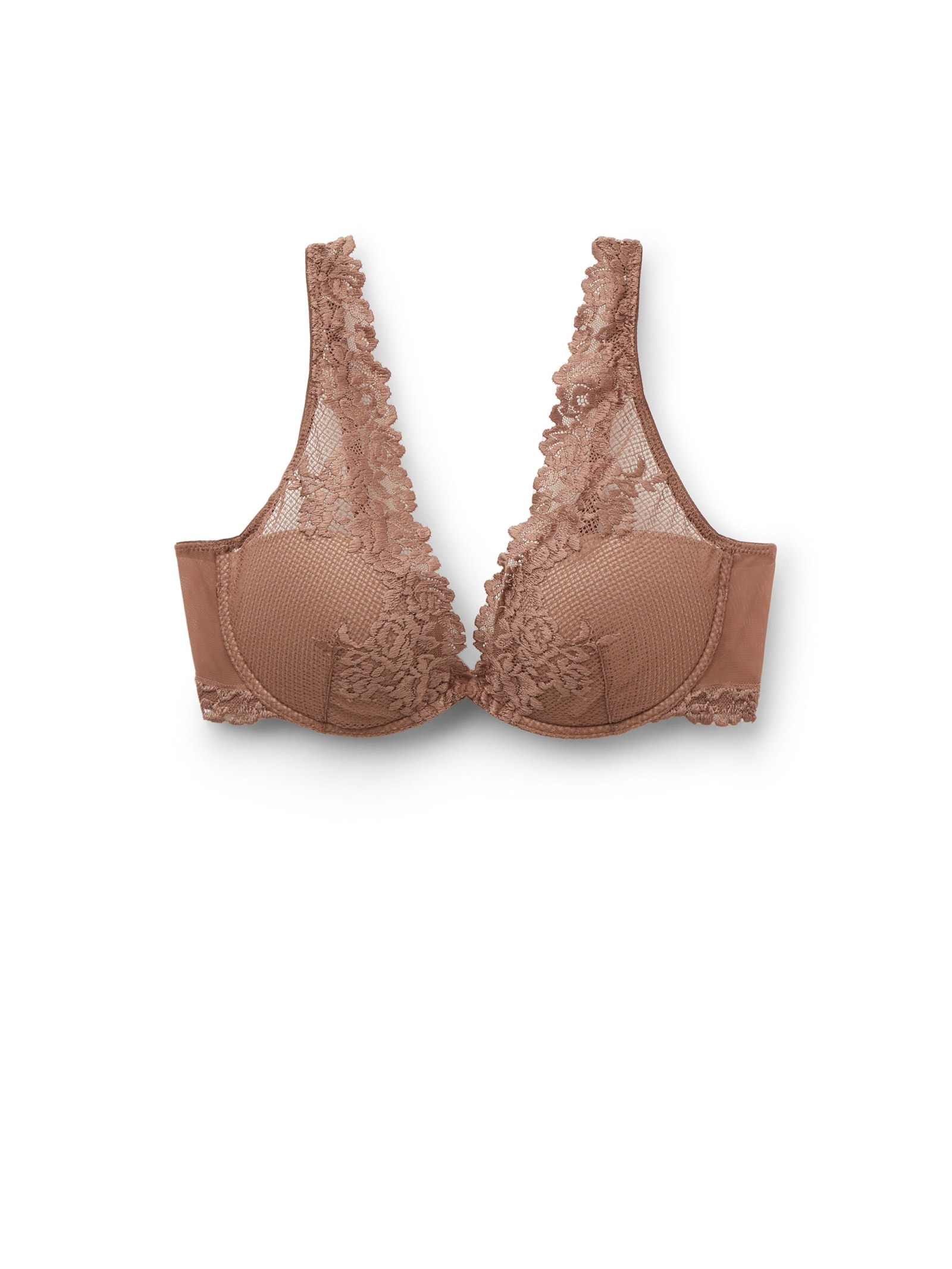 Sutiã Balconette Elena Pretty Flowers Marrom Intimissimi