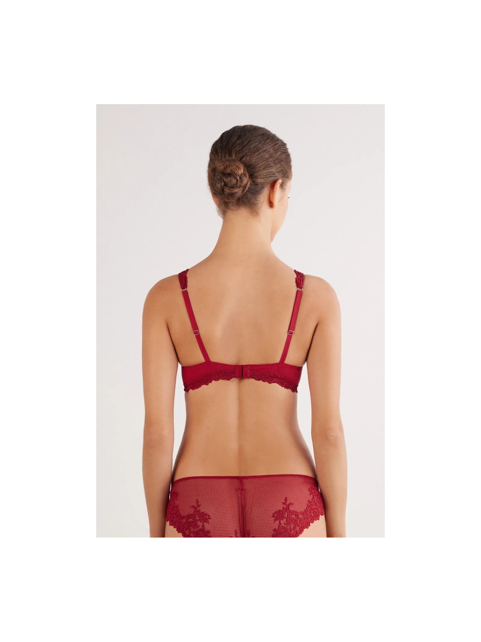 Sutiã Balconette Elena Pretty Flowers Vermelho Intimissimi