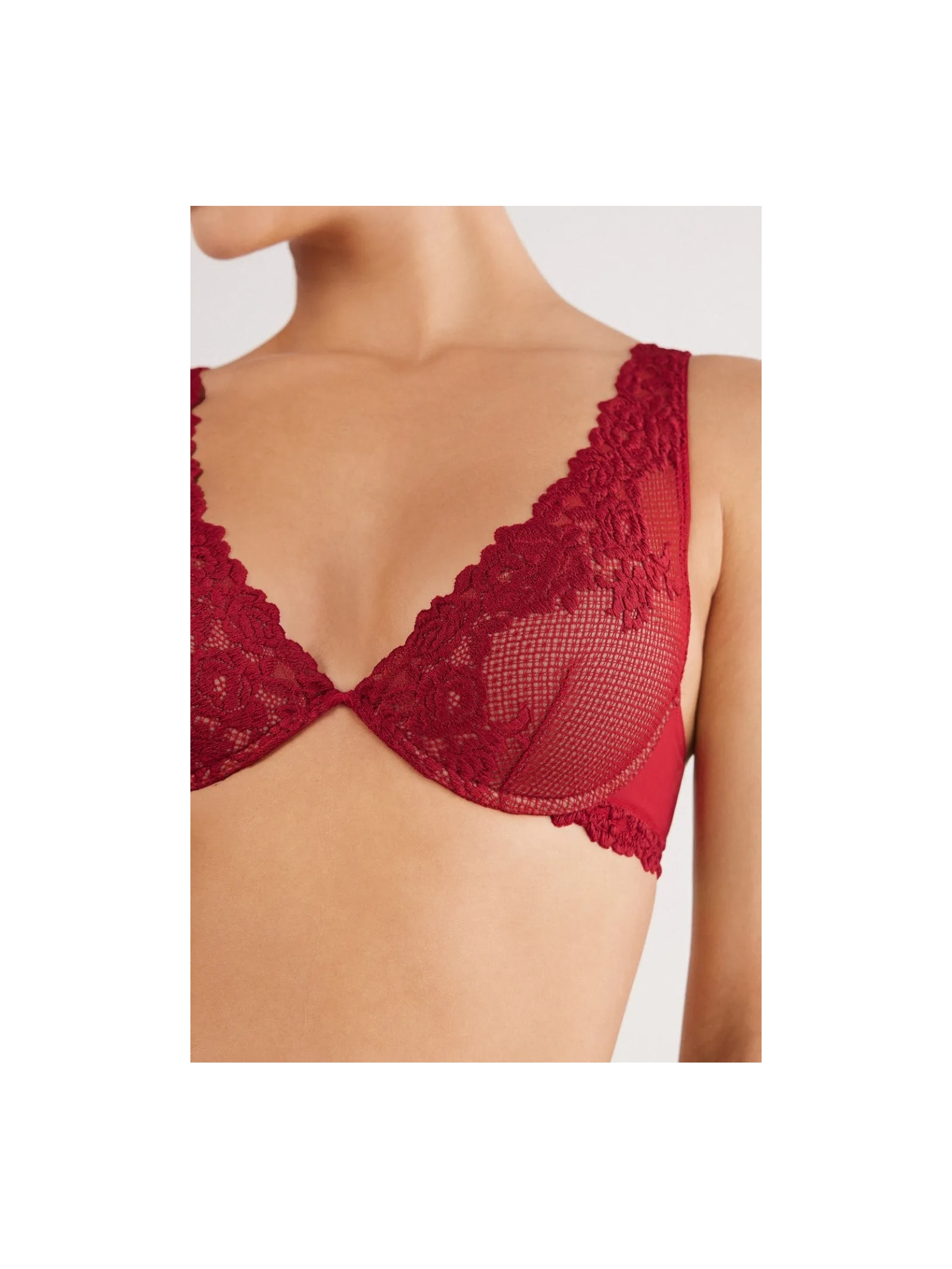 Sutiã Balconette Elena Pretty Flowers Vermelho Intimissimi