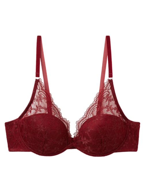 Sutiã Balconette Elena She Is a Classic – Vermelho