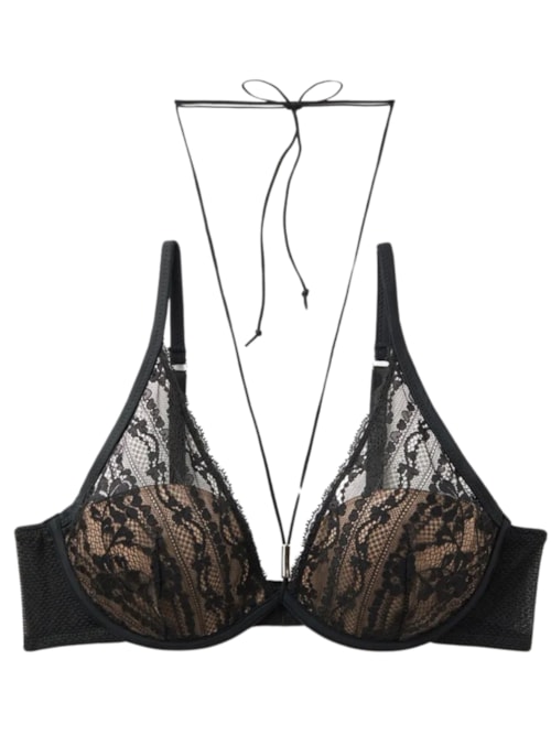 Sutiã Balconette Elena Sleepless Nights – Preto