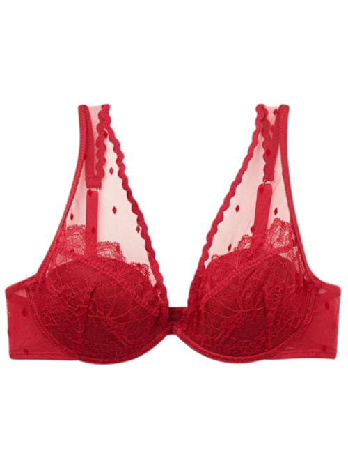 Sutiã Balconette Elena Winter Of Love – Vermelho