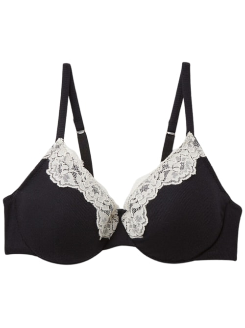 Sutiã Balconette Francesca Effortless Beauty – Preto