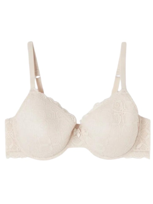 Sutiã Balconette Francesca Em Renda – Off-White