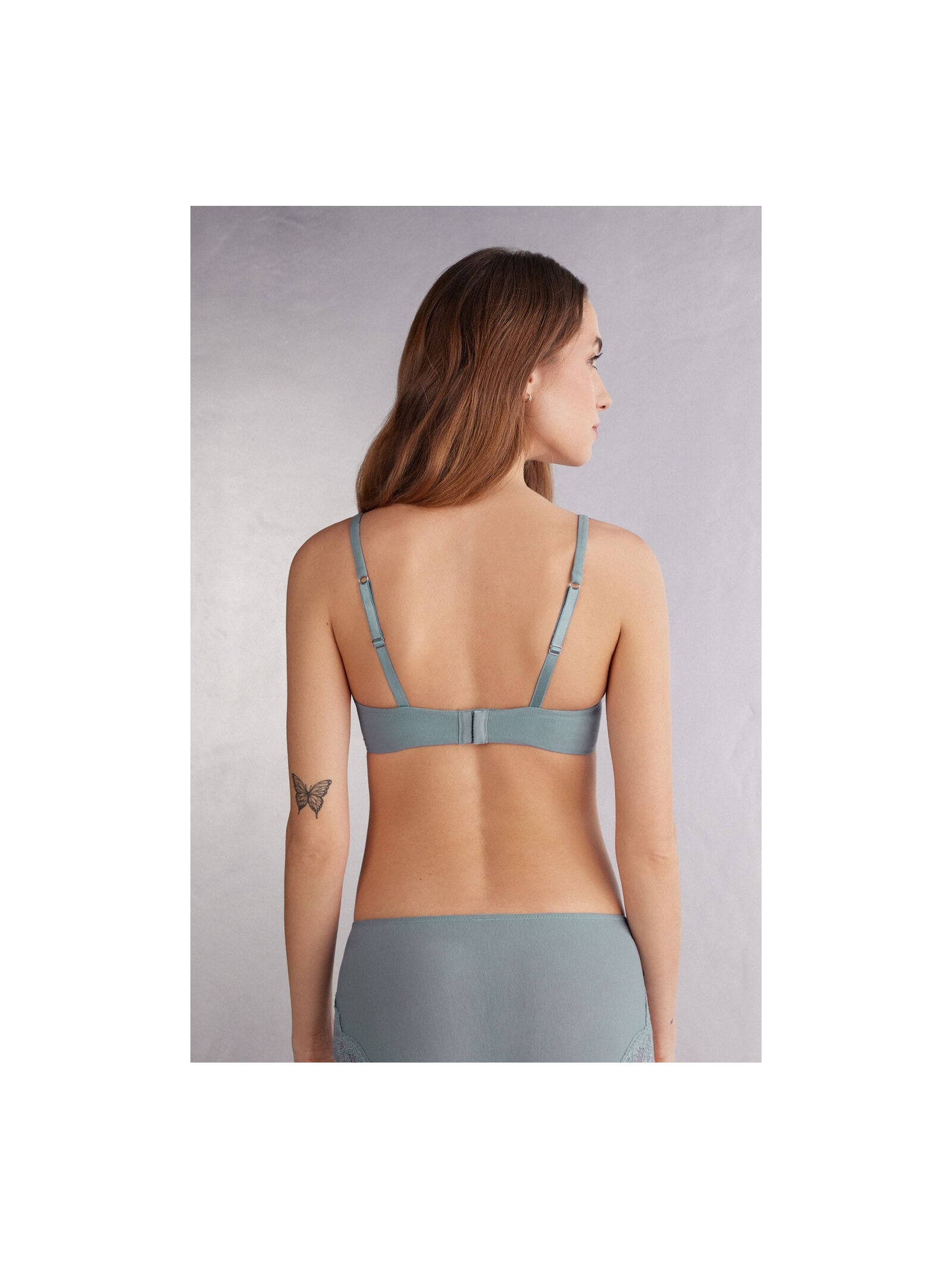 Sutiã Balconette Francesca Embrace Simplicity Azul Intimissimi