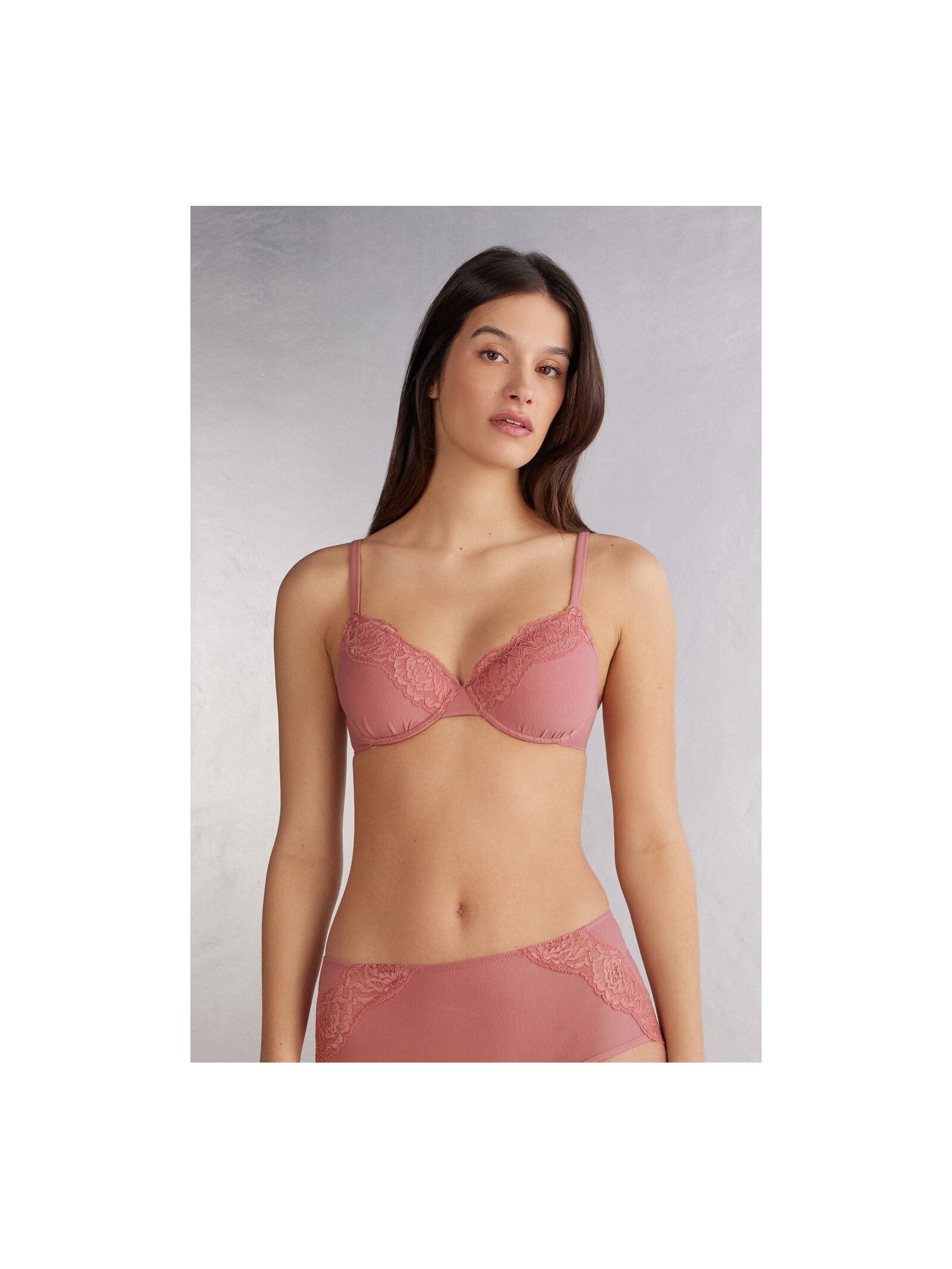 Sutiã Balconette Francesca Embrace Simplicity Rosa Intimissimi