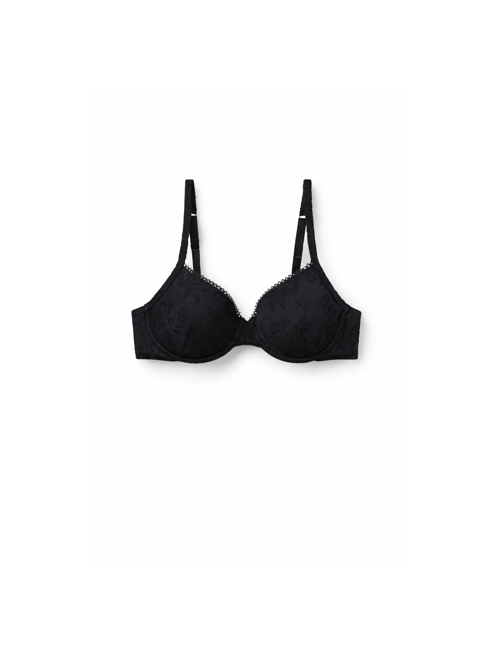 Sutiã Balconette Francesca Softer Than a Kiss Preto Intimissimi