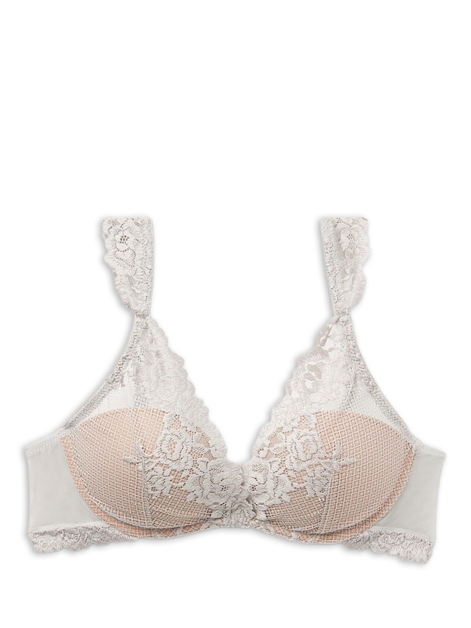 Sutiã Balconette Giorgia Pretty Flowers Cinza Intimissimi