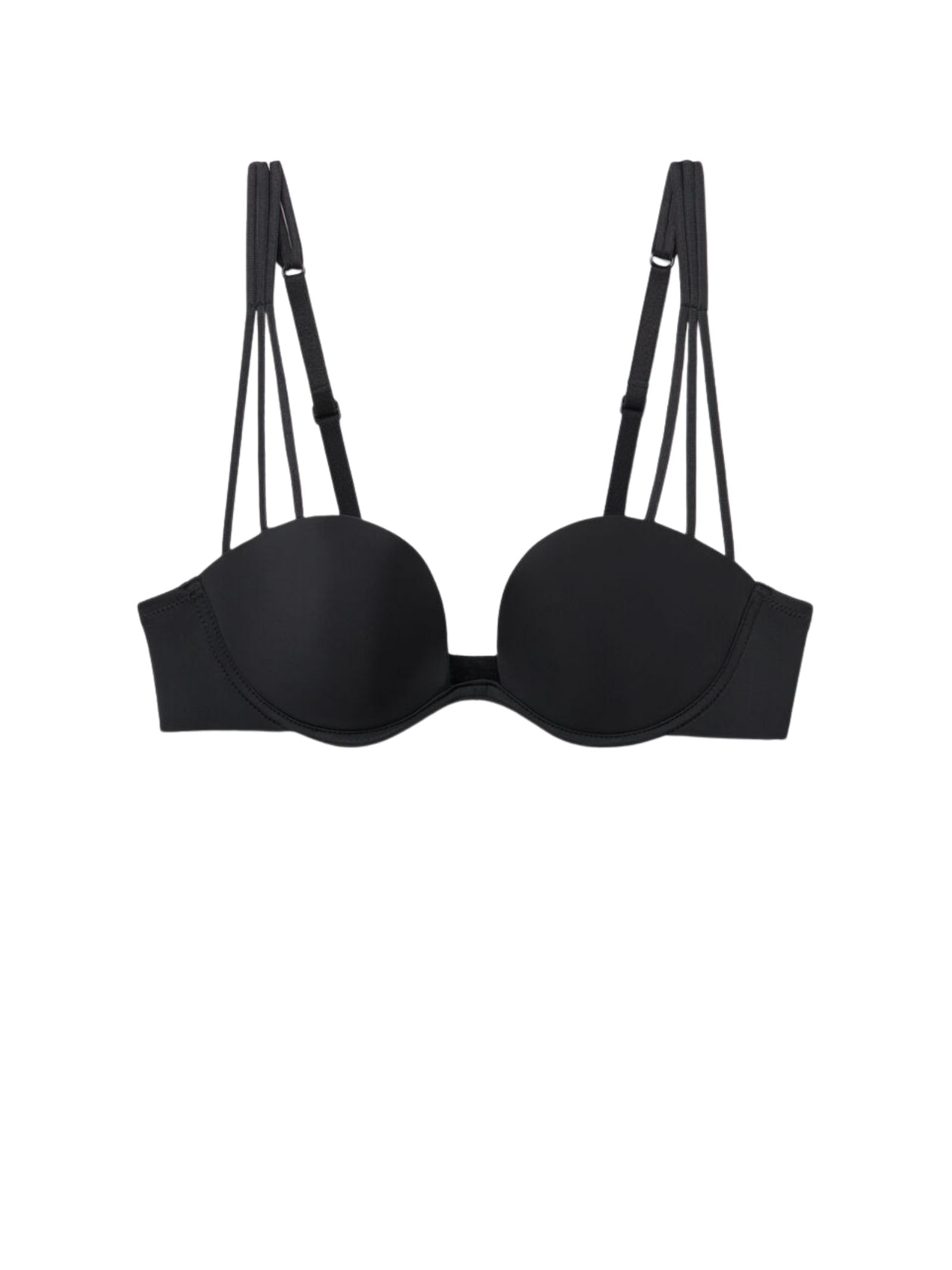 Sutiã Balconette Ilenia Em Microfibra Ultralight Preto Intimissimi