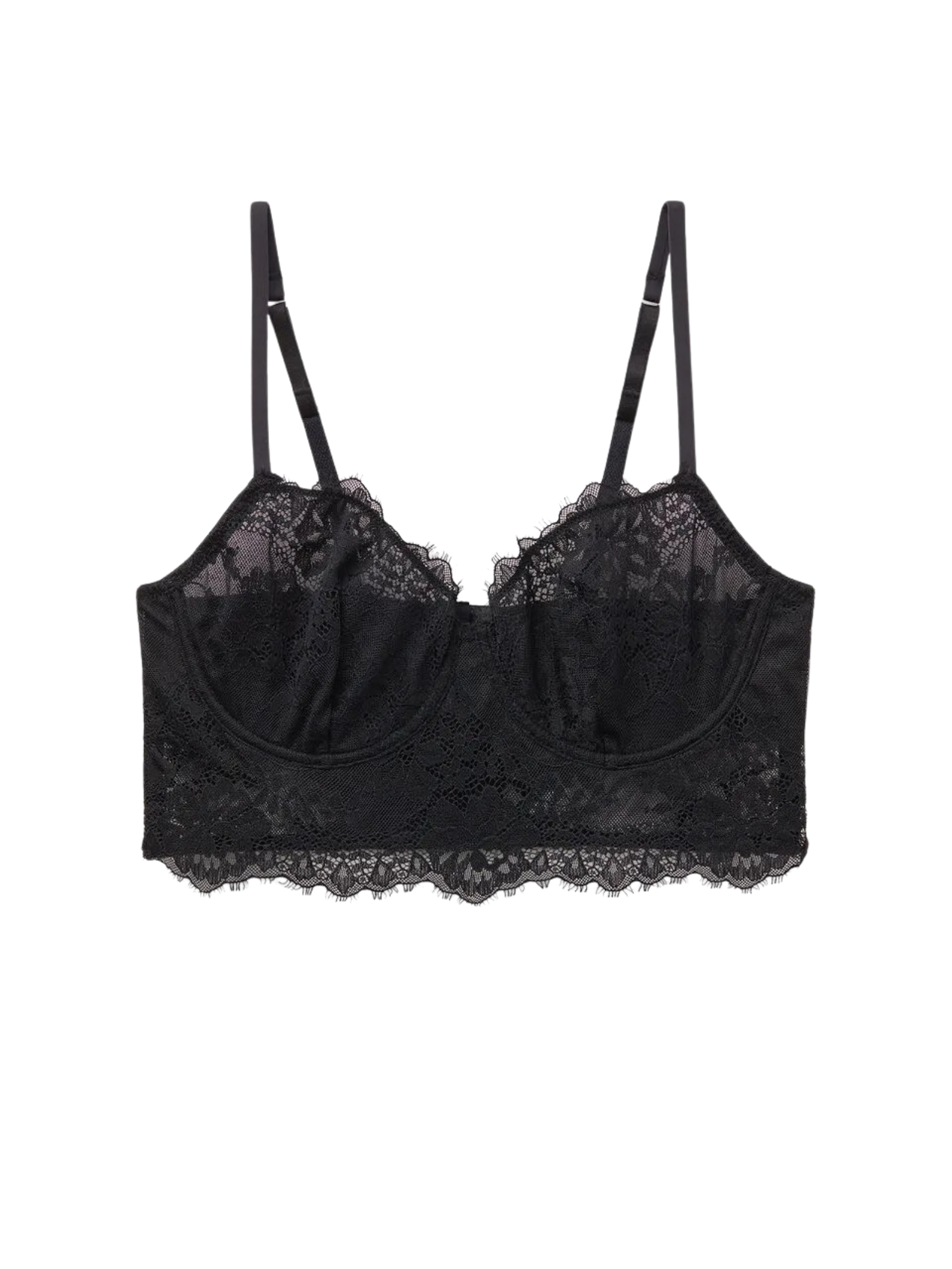 Sutiã Balconette Sheer Glamour Preto Intimissimi