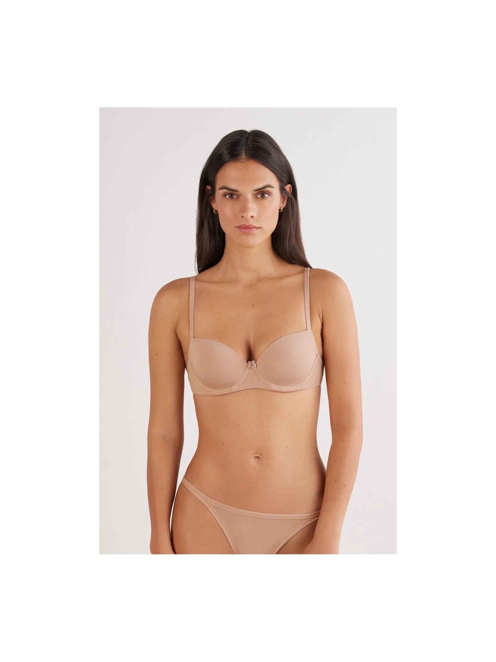 Sutiã Balconette Sofia Em Algodão Ultralight Bege Intimissimi