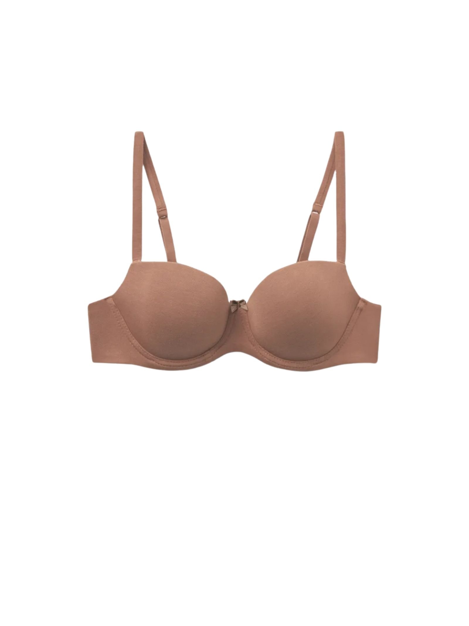 Sutiã Balconette Sofia Em Algodão Ultralight Marrom Intimissimi