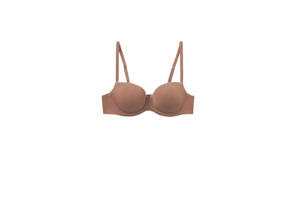 Sutiã Balconette Sofia Em Algodão Ultralight - Marrom