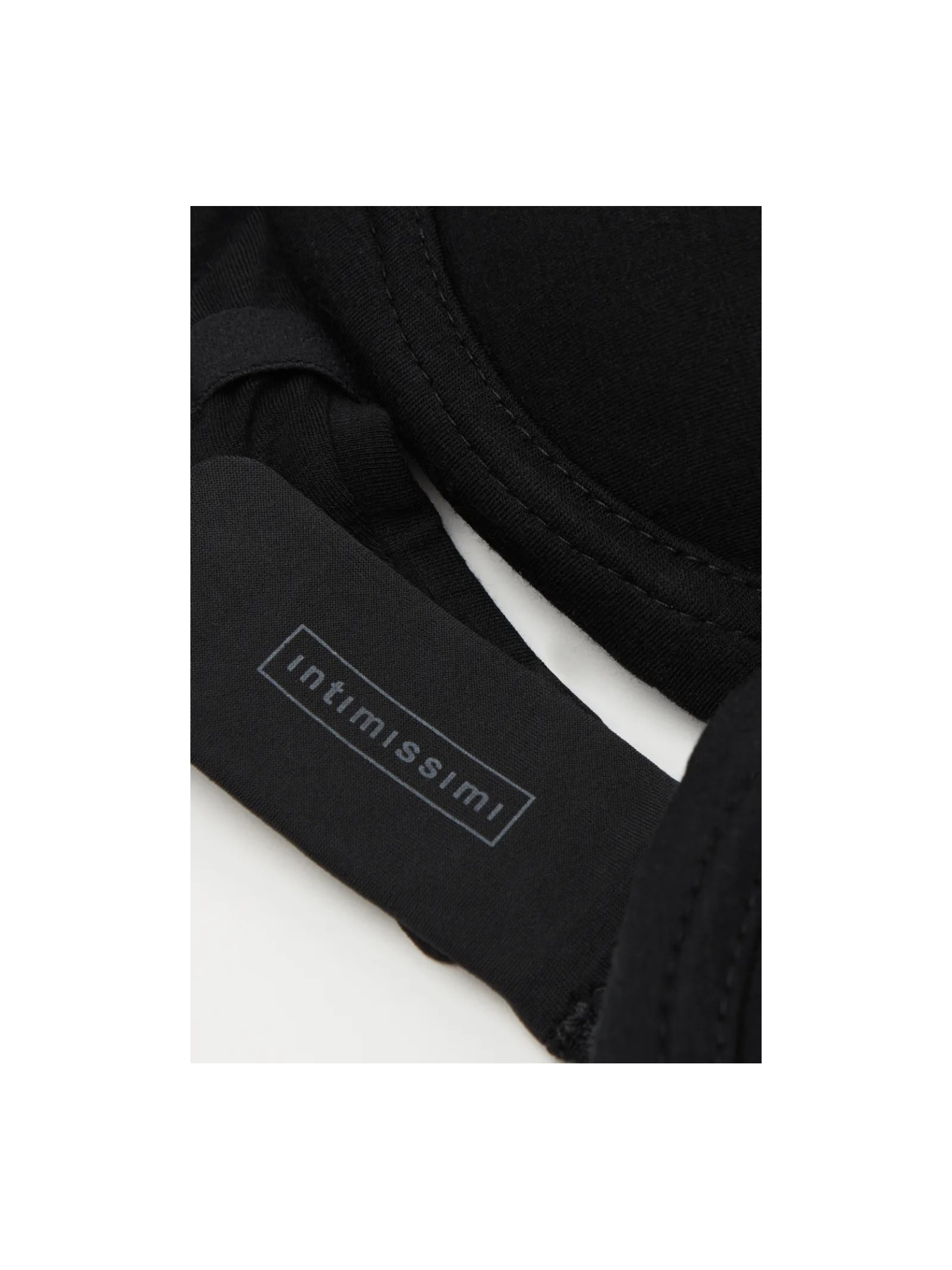 Sutiã Balconette Sofia Em Algodão Ultralight Preto Intimissimi