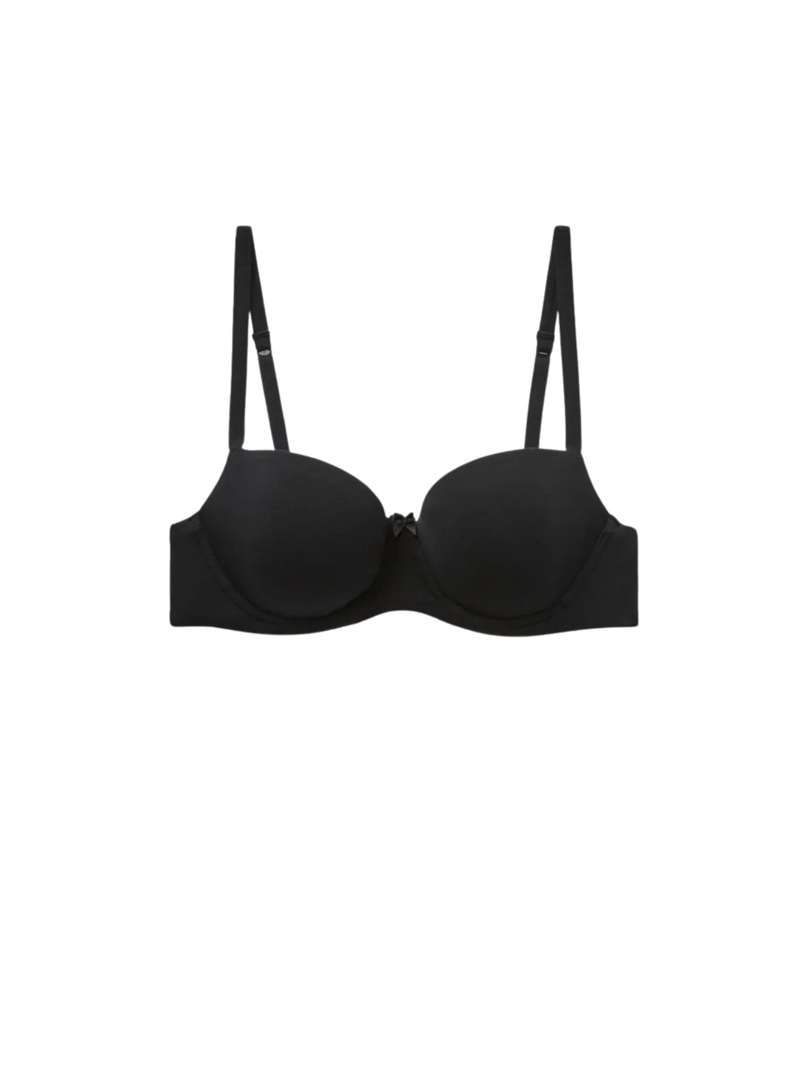 Sutiã Balconette Sofia Em Algodão Ultralight Preto Intimissimi