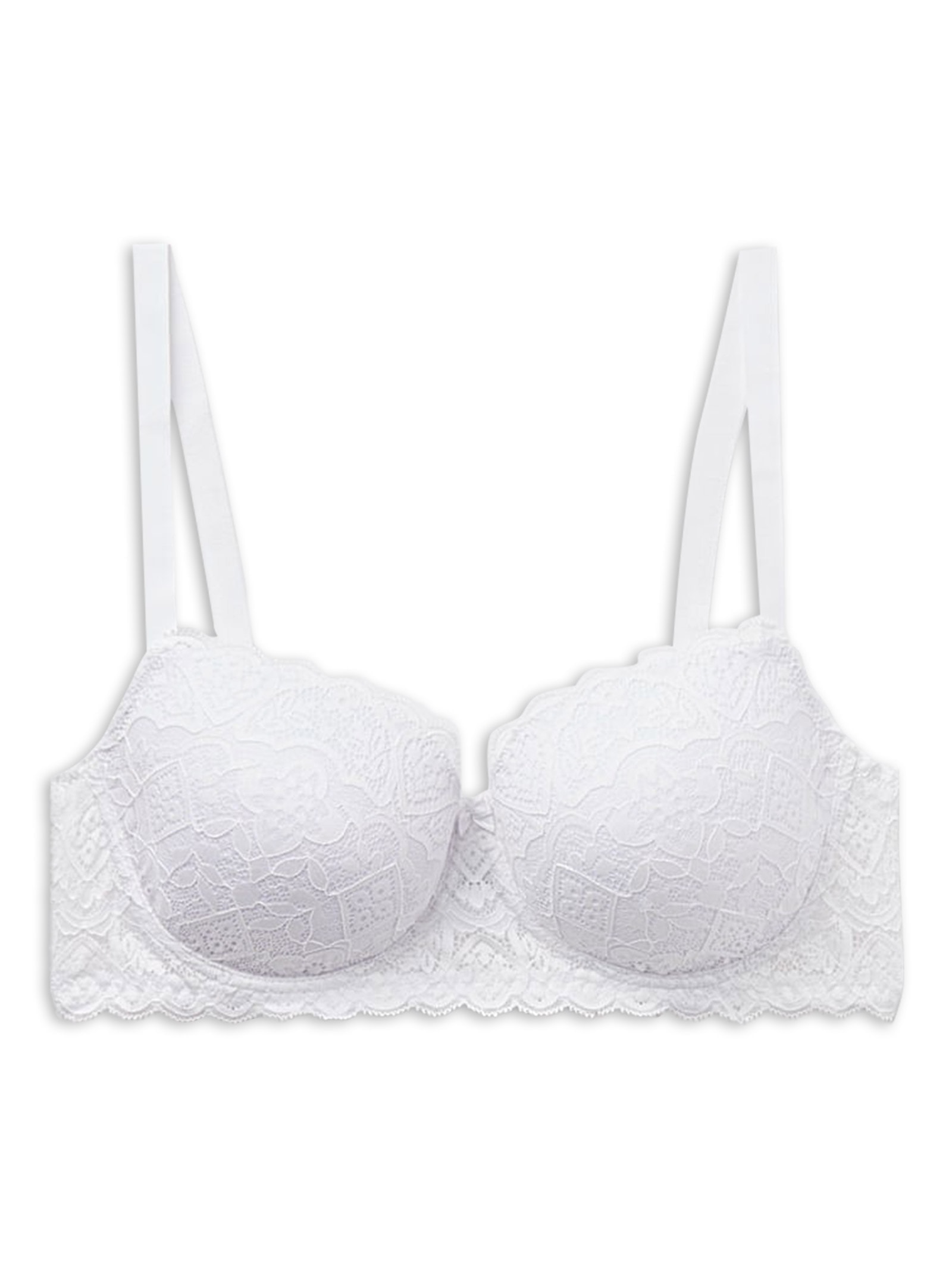 Sutiã Balconette Sofia Em Renda Branco Intimissimi