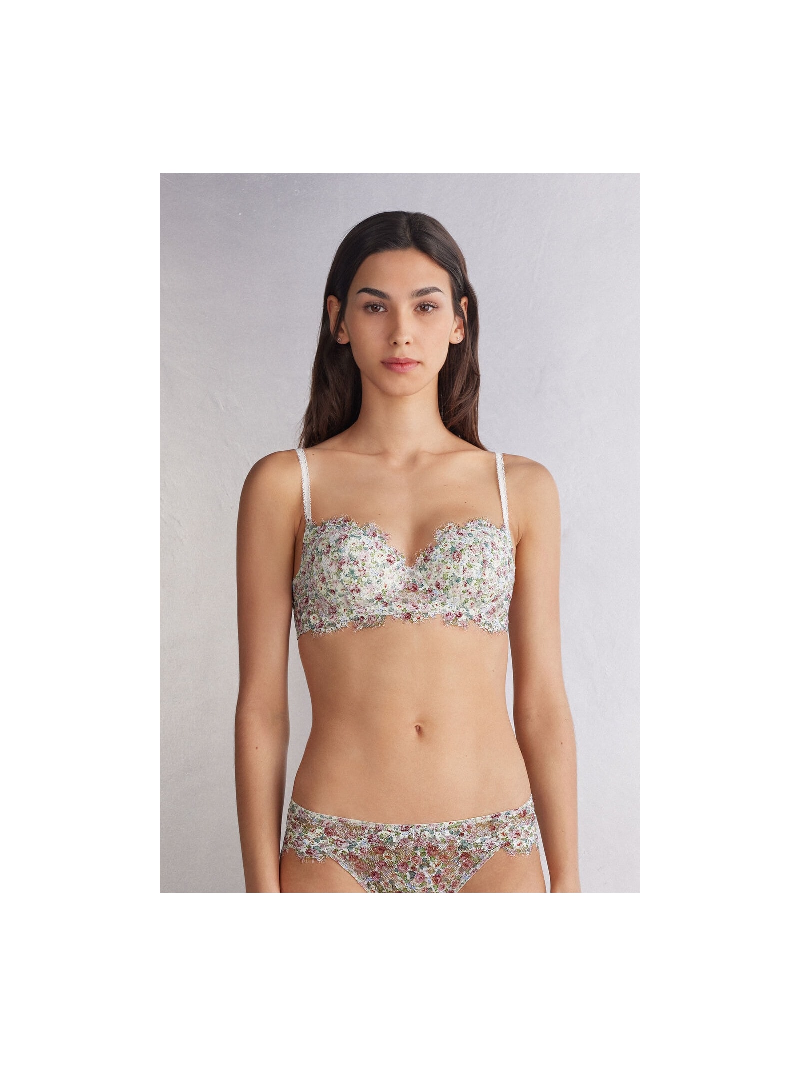 Sutiã Balconette Sofia Floral Romance Rosa Intimissimi
